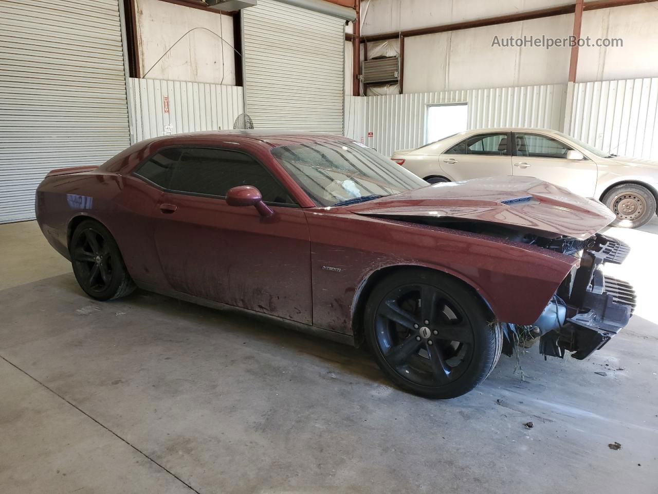 2018 Dodge Challenger R/t Maroon vin: 2C3CDZBT1JH269316