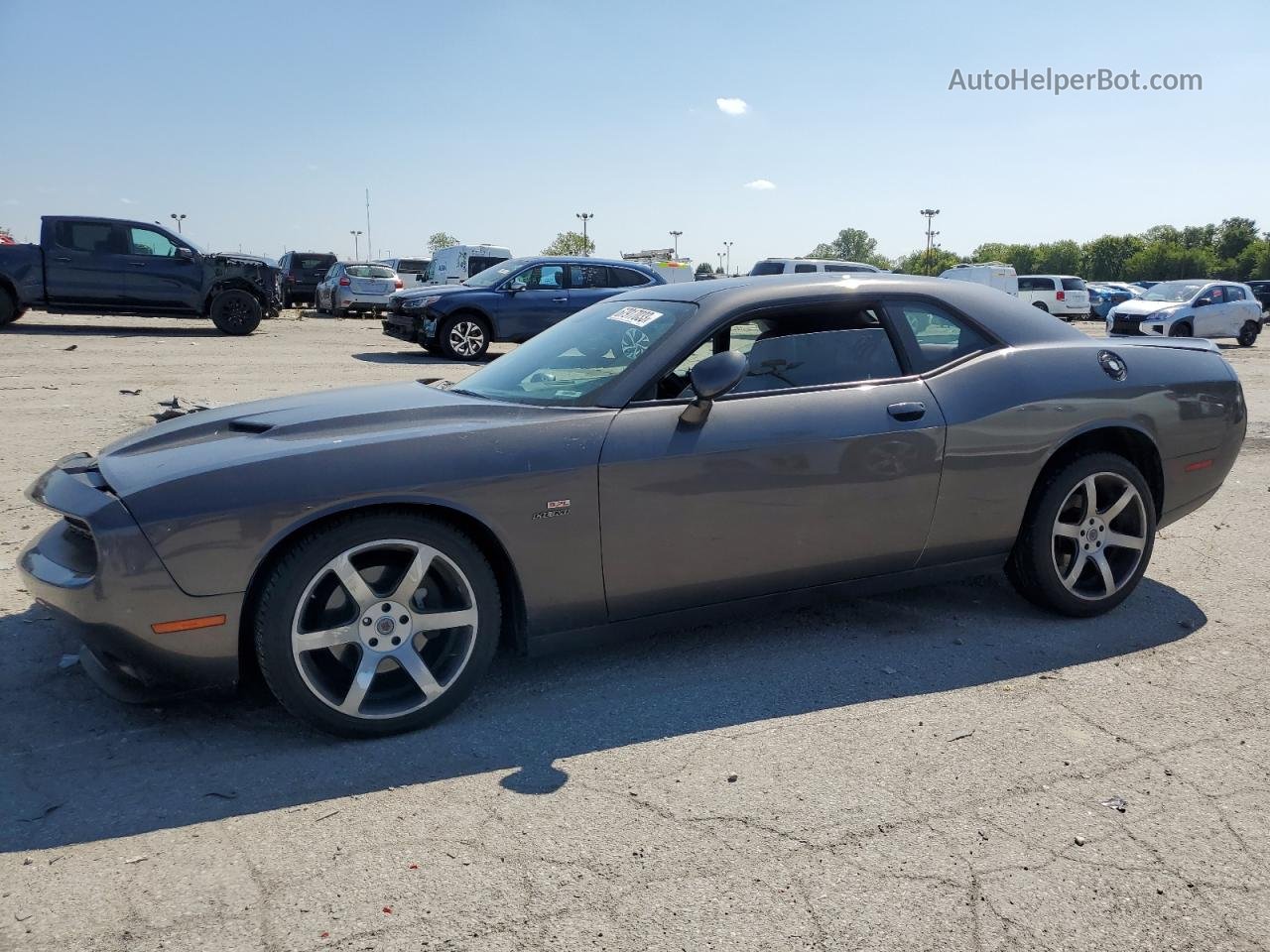 2015 Dodge Challenger Sxt Plus Gray vin: 2C3CDZBT2FH722883