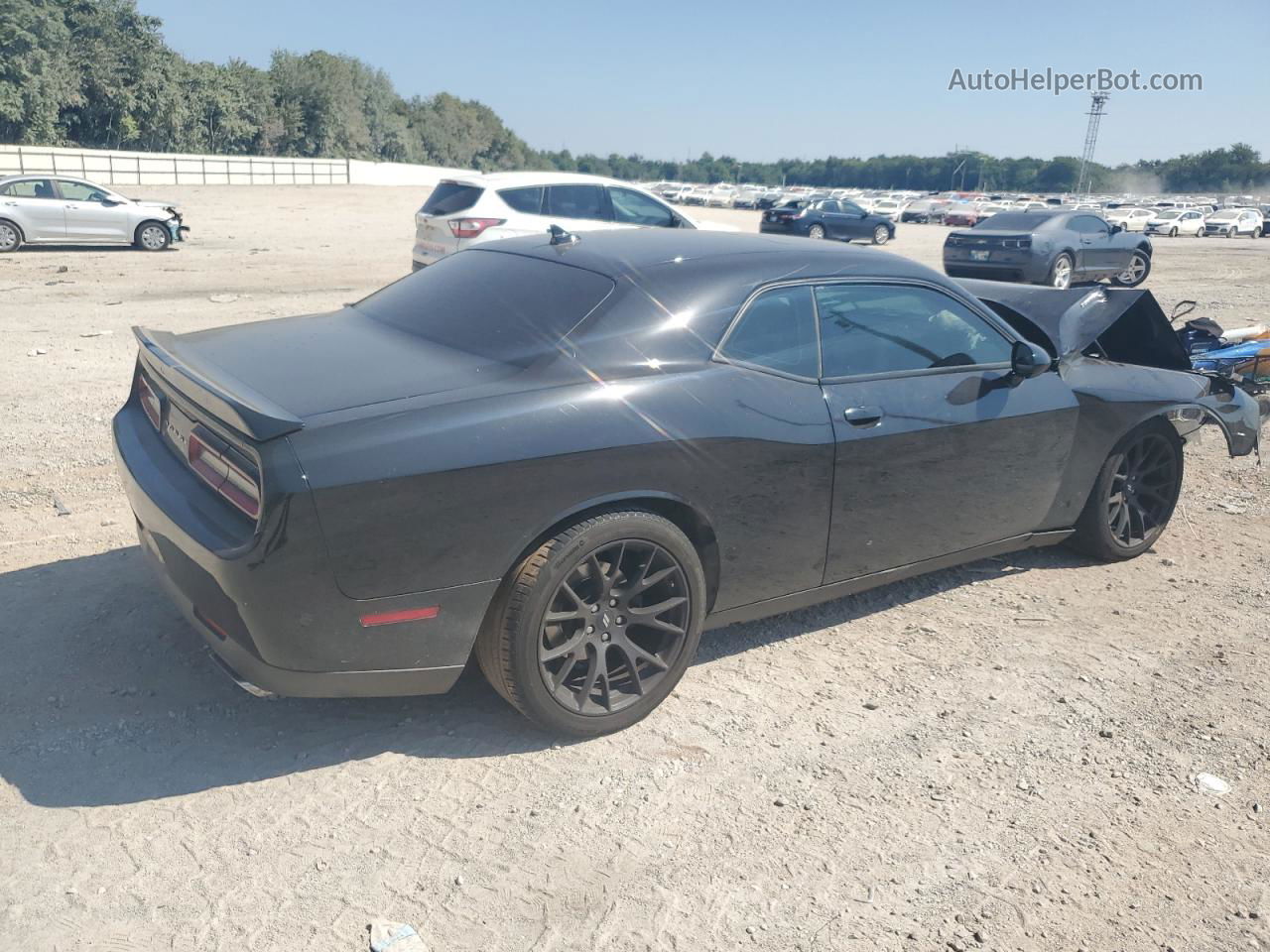 2015 Dodge Challenger Sxt Plus Black vin: 2C3CDZBT2FH889003