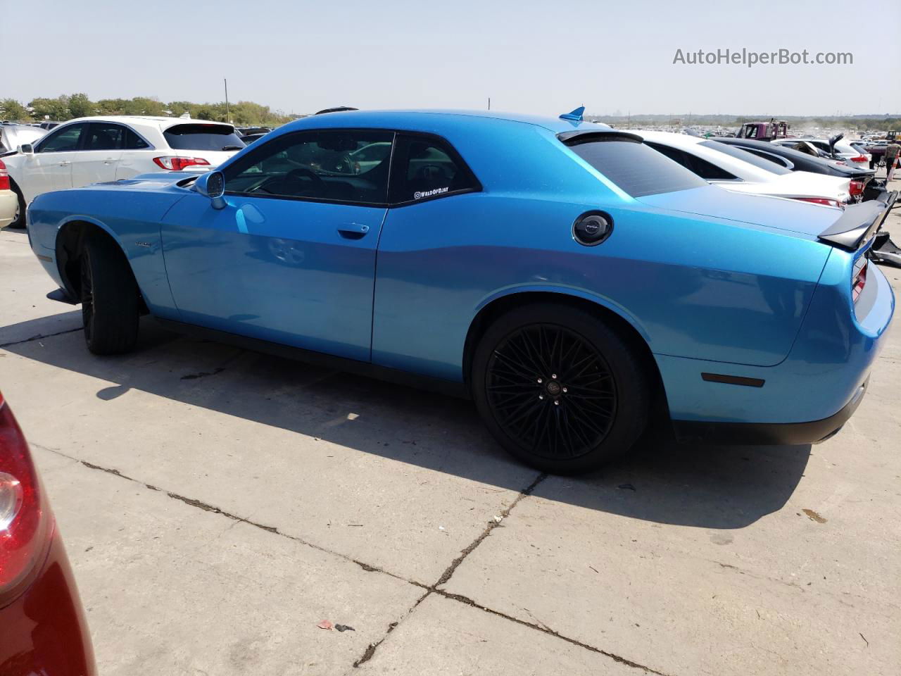 2015 Dodge Challenger Sxt Plus Синий vin: 2C3CDZBT2FH913932