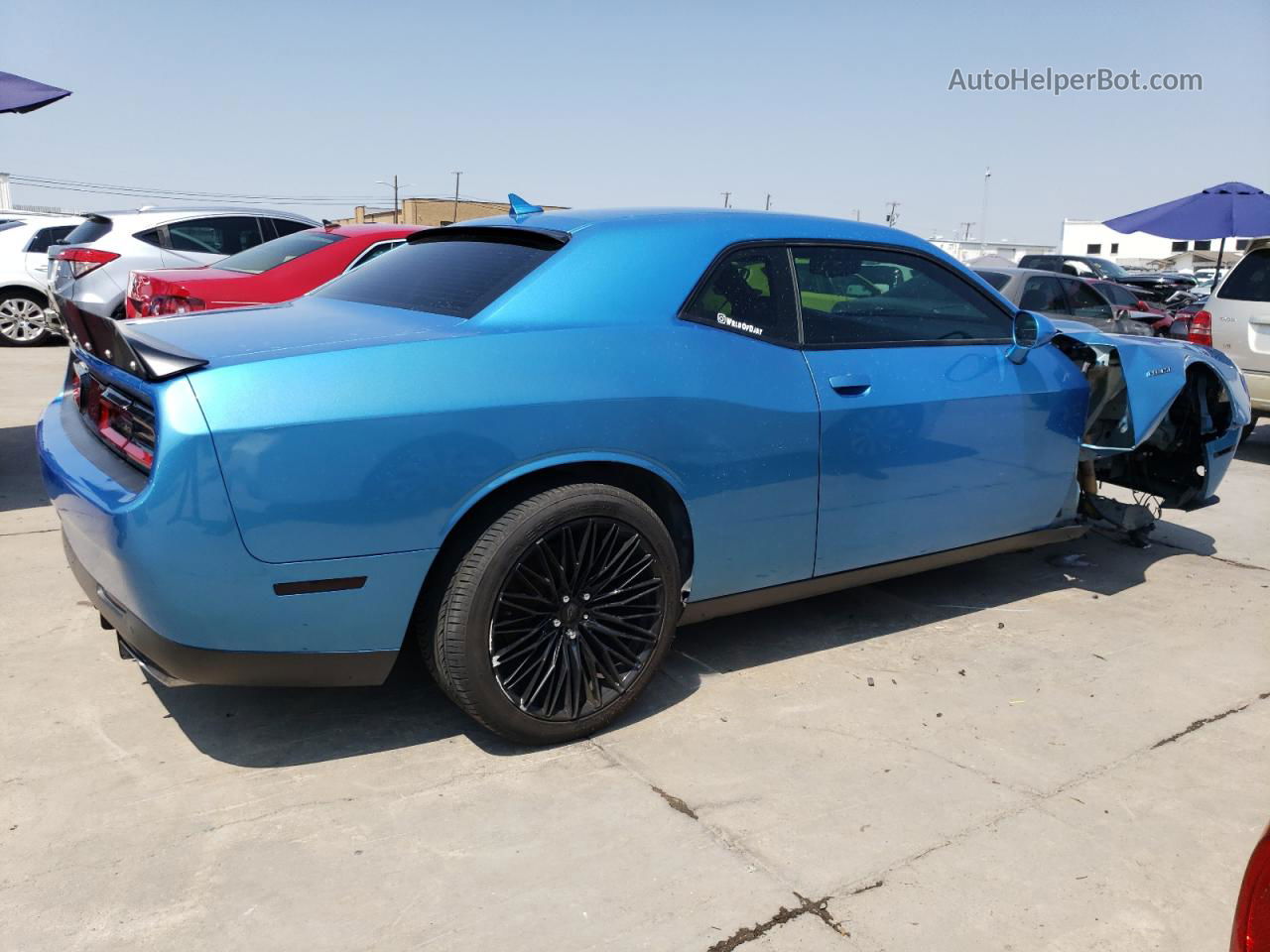 2015 Dodge Challenger Sxt Plus Blue vin: 2C3CDZBT2FH913932