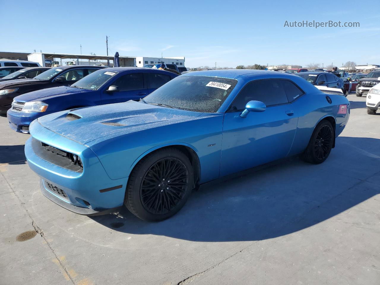 2015 Dodge Challenger Sxt Plus Blue vin: 2C3CDZBT2FH913932