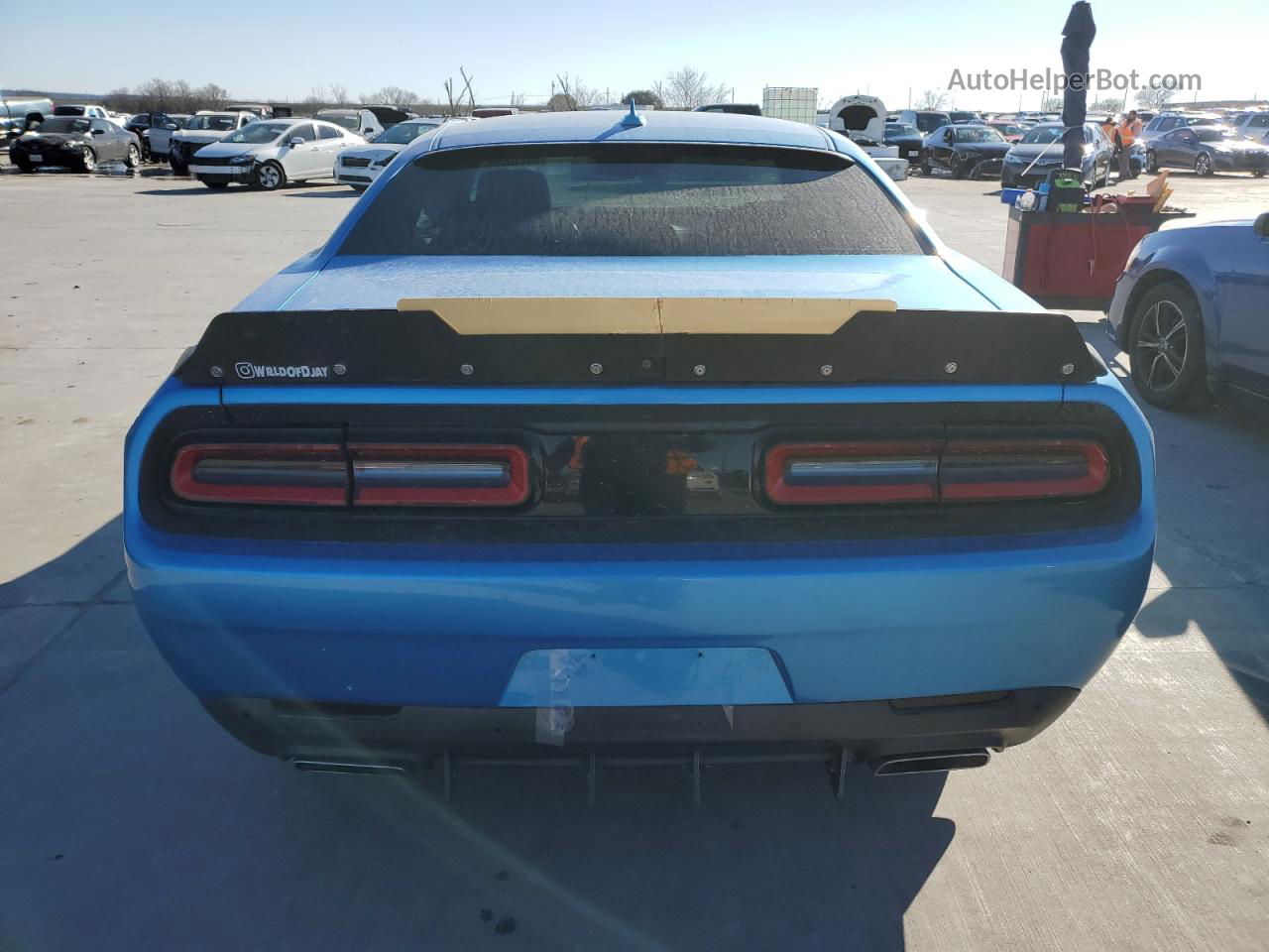 2015 Dodge Challenger Sxt Plus Blue vin: 2C3CDZBT2FH913932