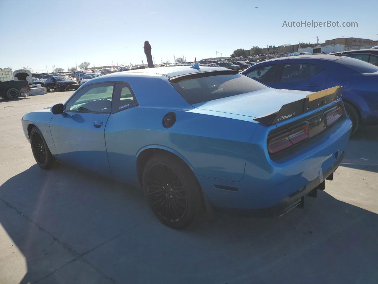 2015 Dodge Challenger Sxt Plus Blue vin: 2C3CDZBT2FH913932