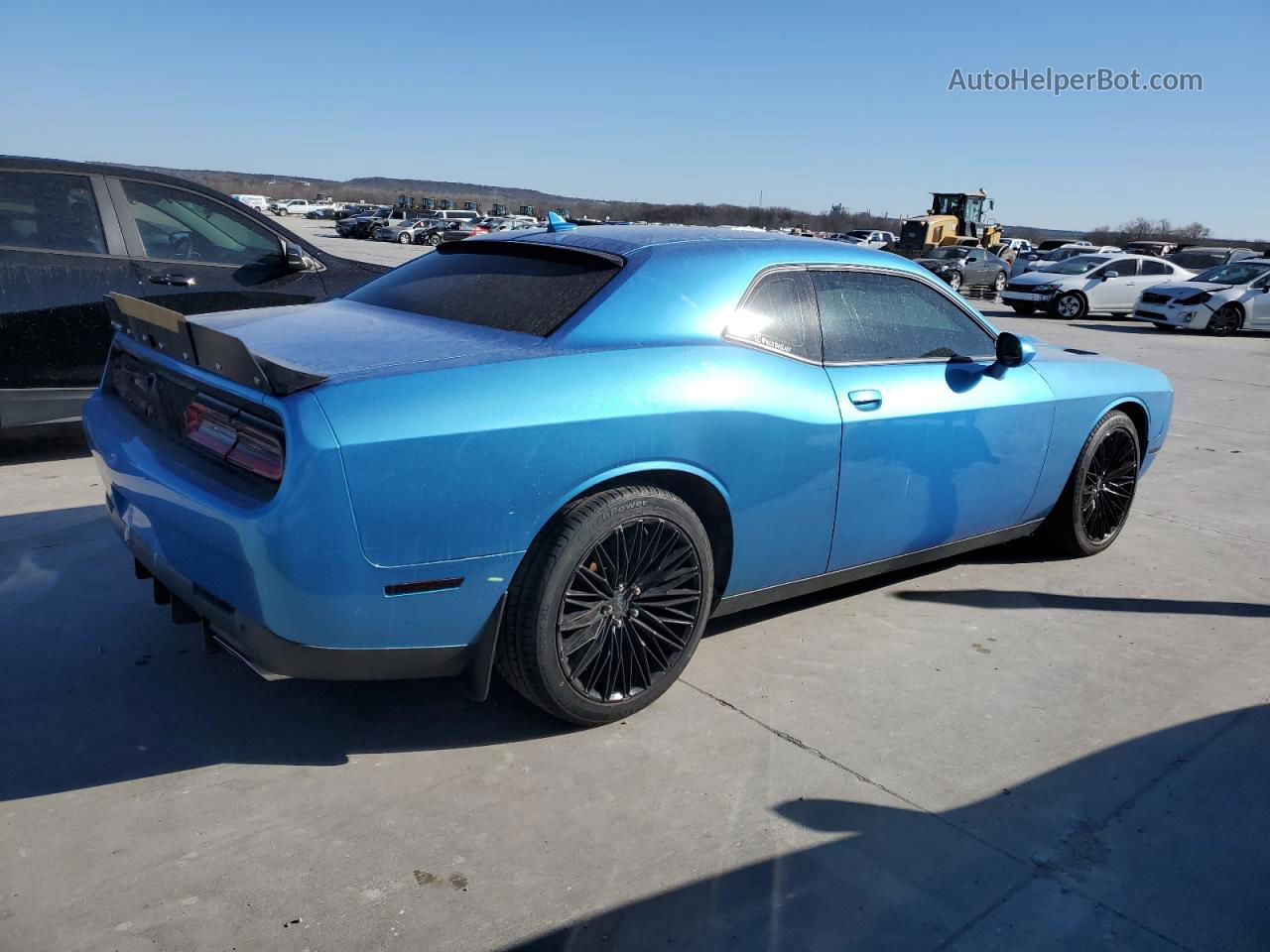 2015 Dodge Challenger Sxt Plus Blue vin: 2C3CDZBT2FH913932