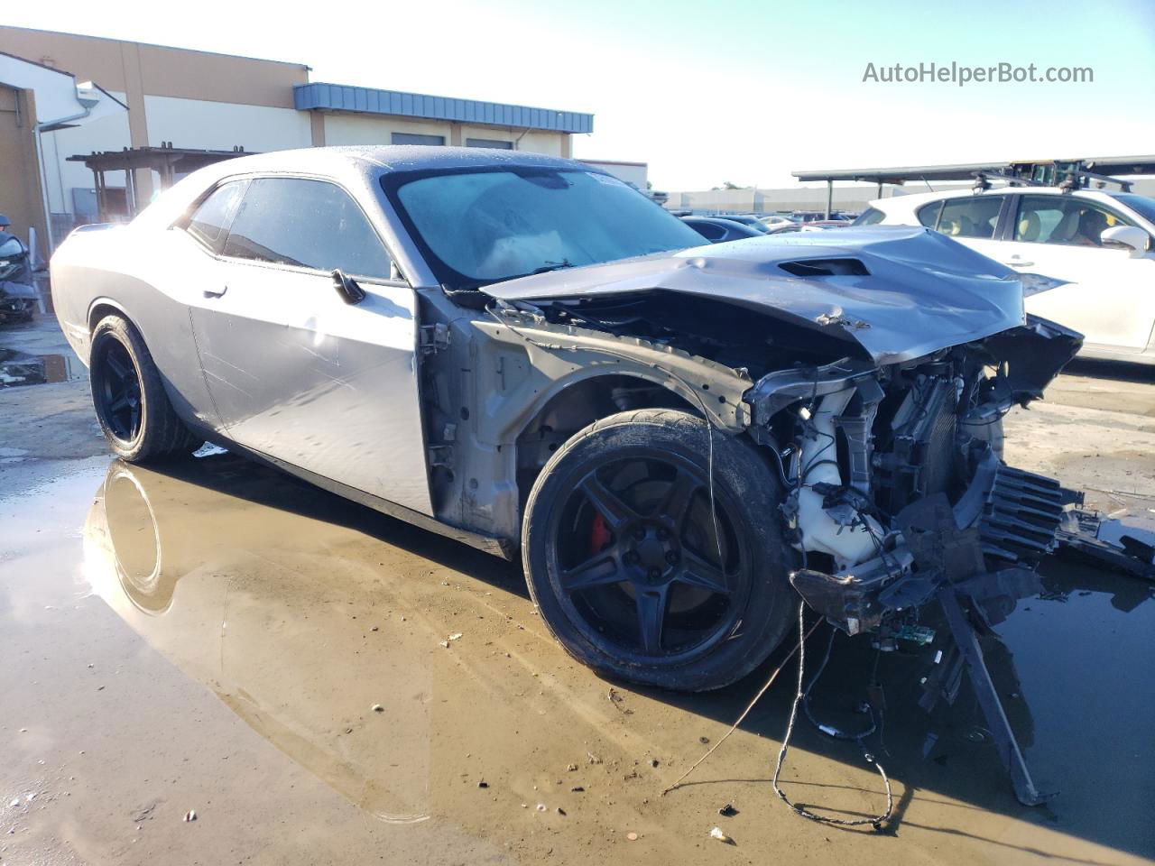 2016 Dodge Challenger R/t Silver vin: 2C3CDZBT2GH316992