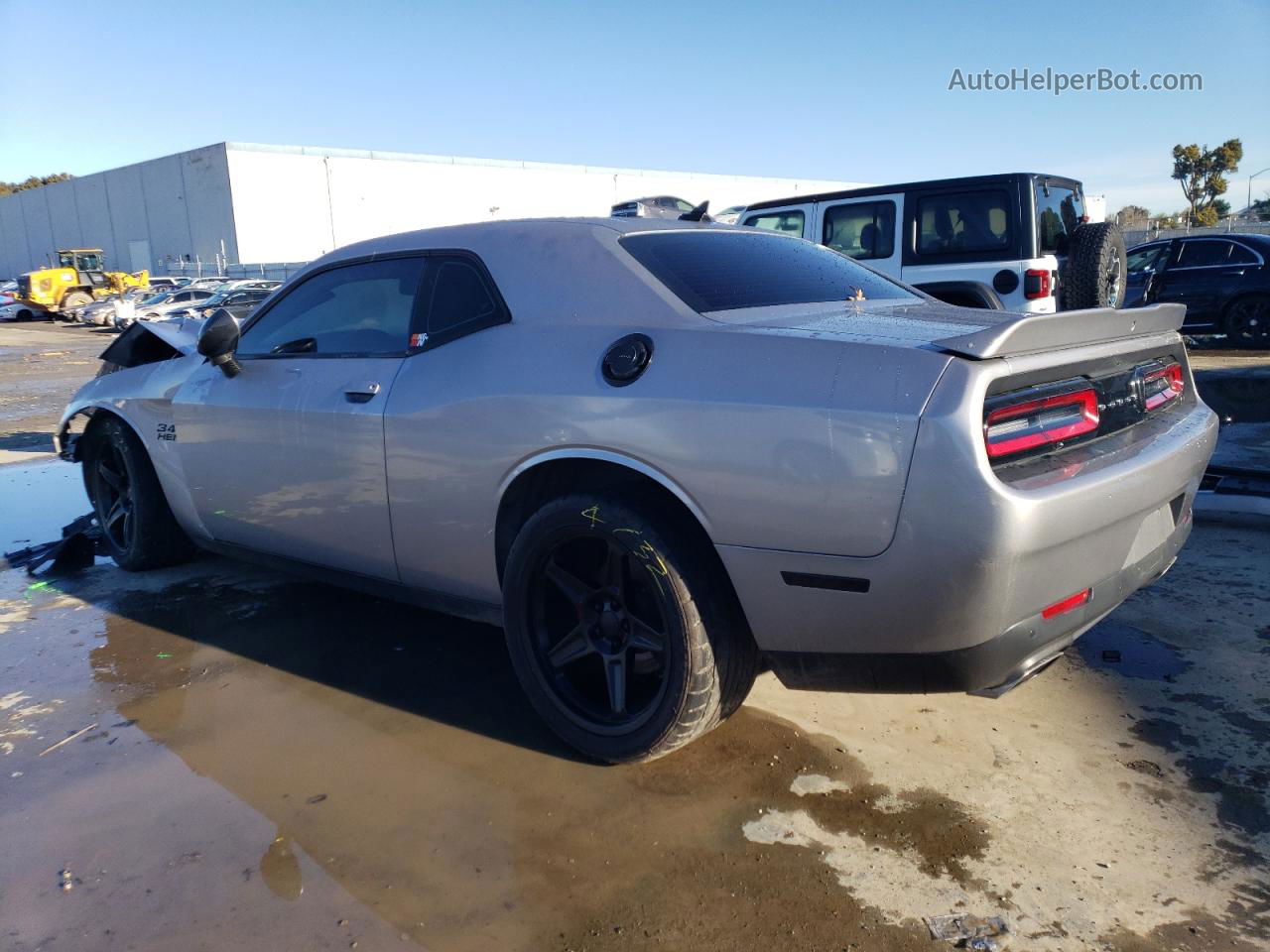 2016 Dodge Challenger R/t Silver vin: 2C3CDZBT2GH316992