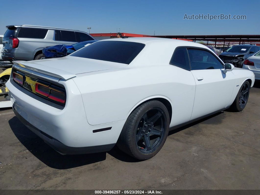 2017 Dodge Challenger R/t White vin: 2C3CDZBT2HH513937