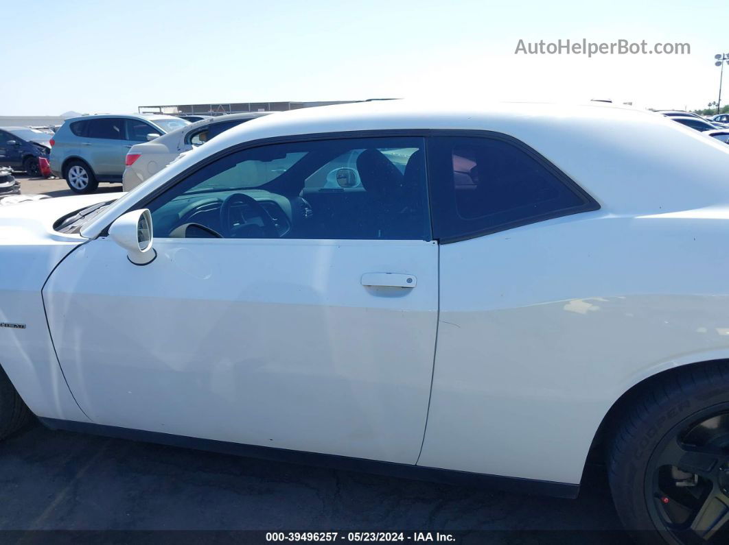 2017 Dodge Challenger R/t White vin: 2C3CDZBT2HH513937