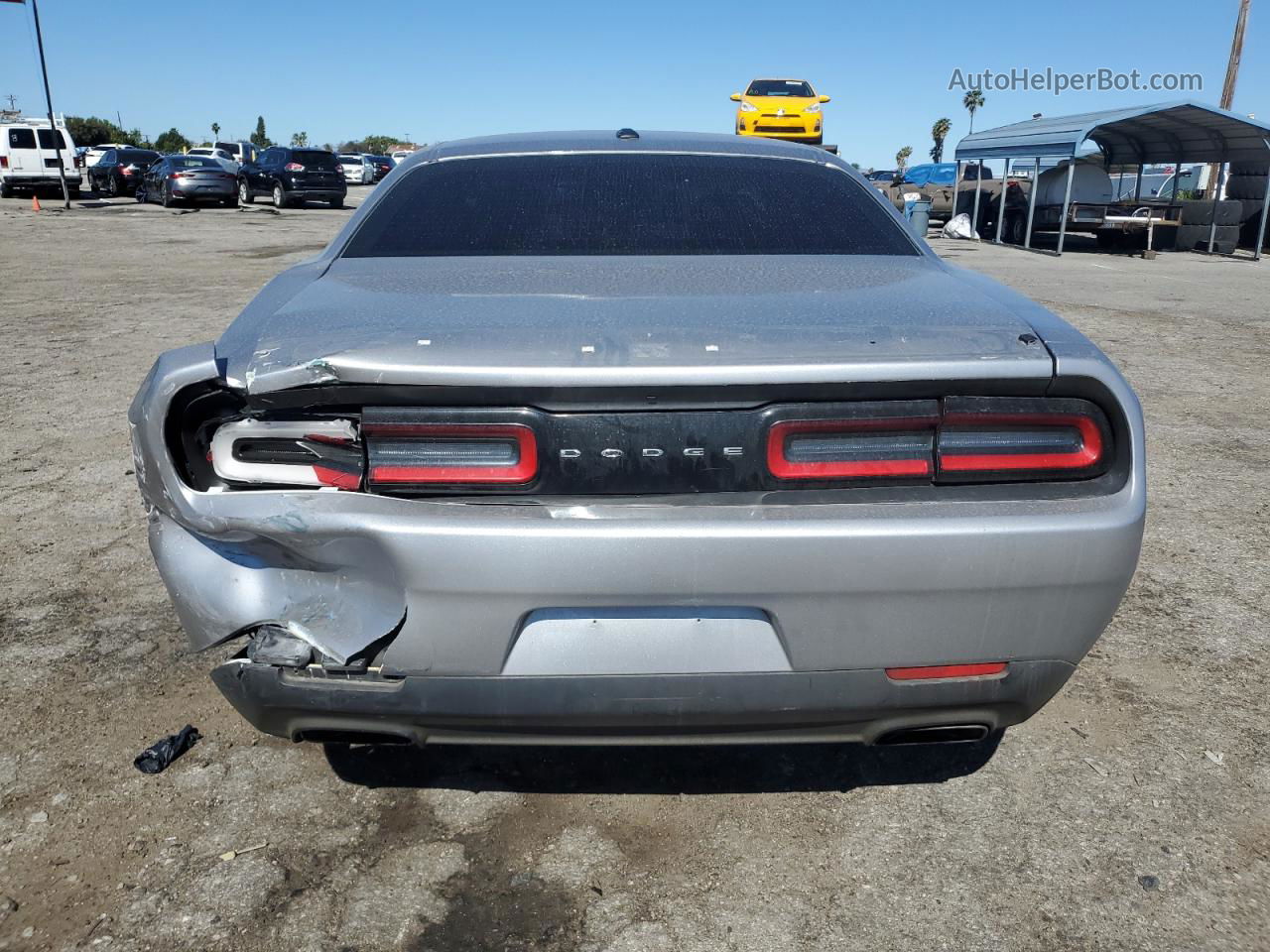 2017 Dodge Challenger R/t Gray vin: 2C3CDZBT2HH587326