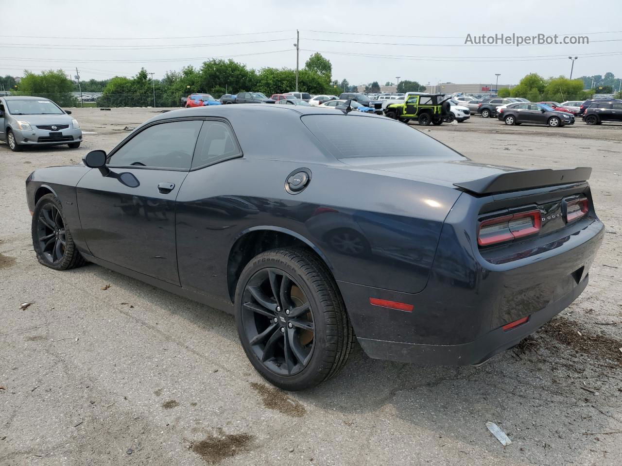 2017 Dodge Challenger R/t Black vin: 2C3CDZBT2HH604805