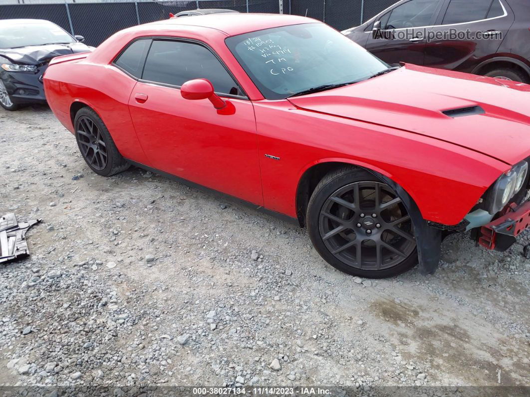 2018 Dodge Challenger R/t Plus Red vin: 2C3CDZBT2JH144714