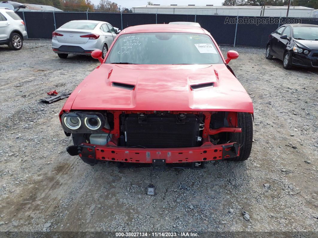 2018 Dodge Challenger R/t Plus Red vin: 2C3CDZBT2JH144714