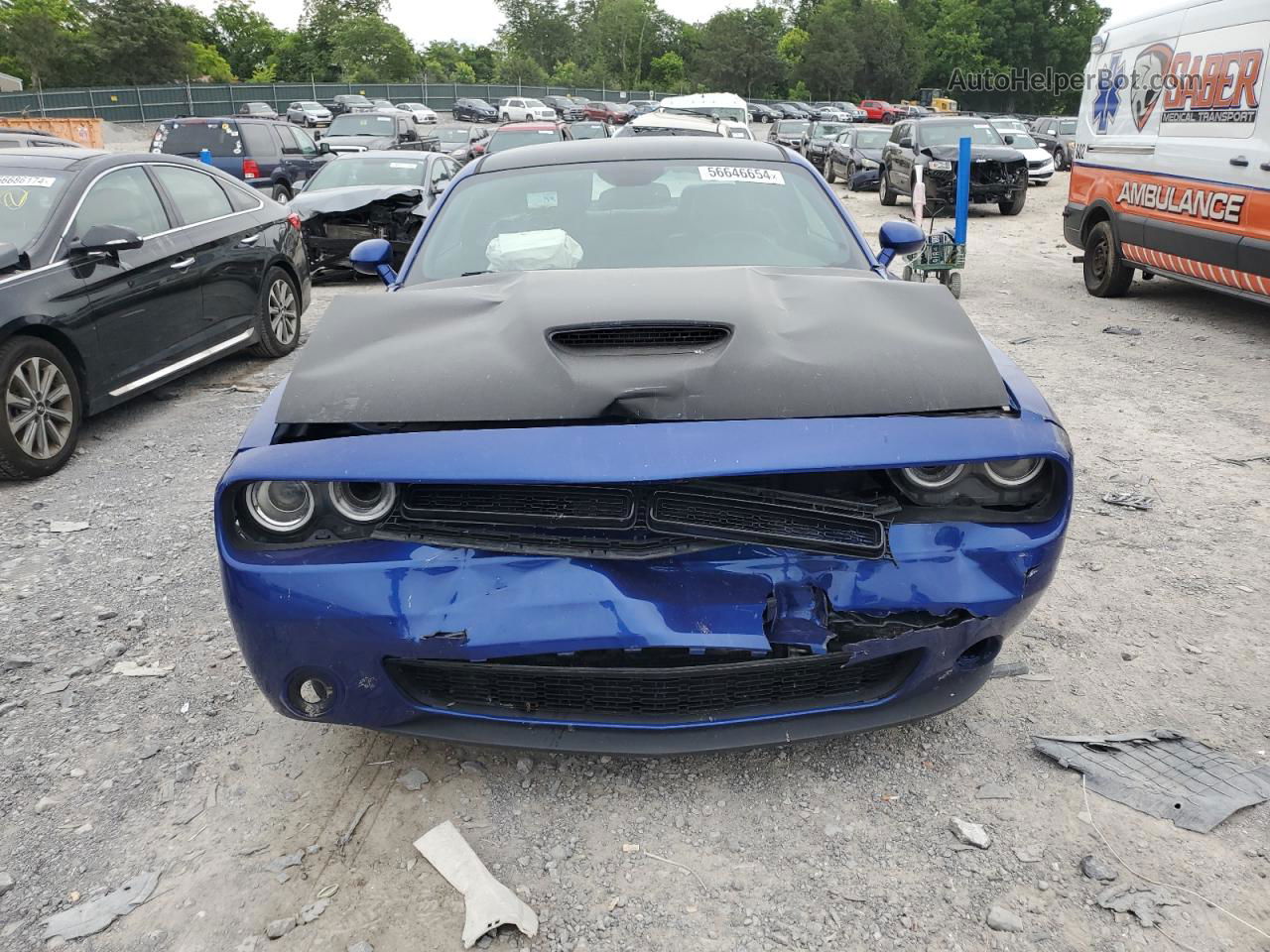 2018 Dodge Challenger R/t Blue vin: 2C3CDZBT2JH195114