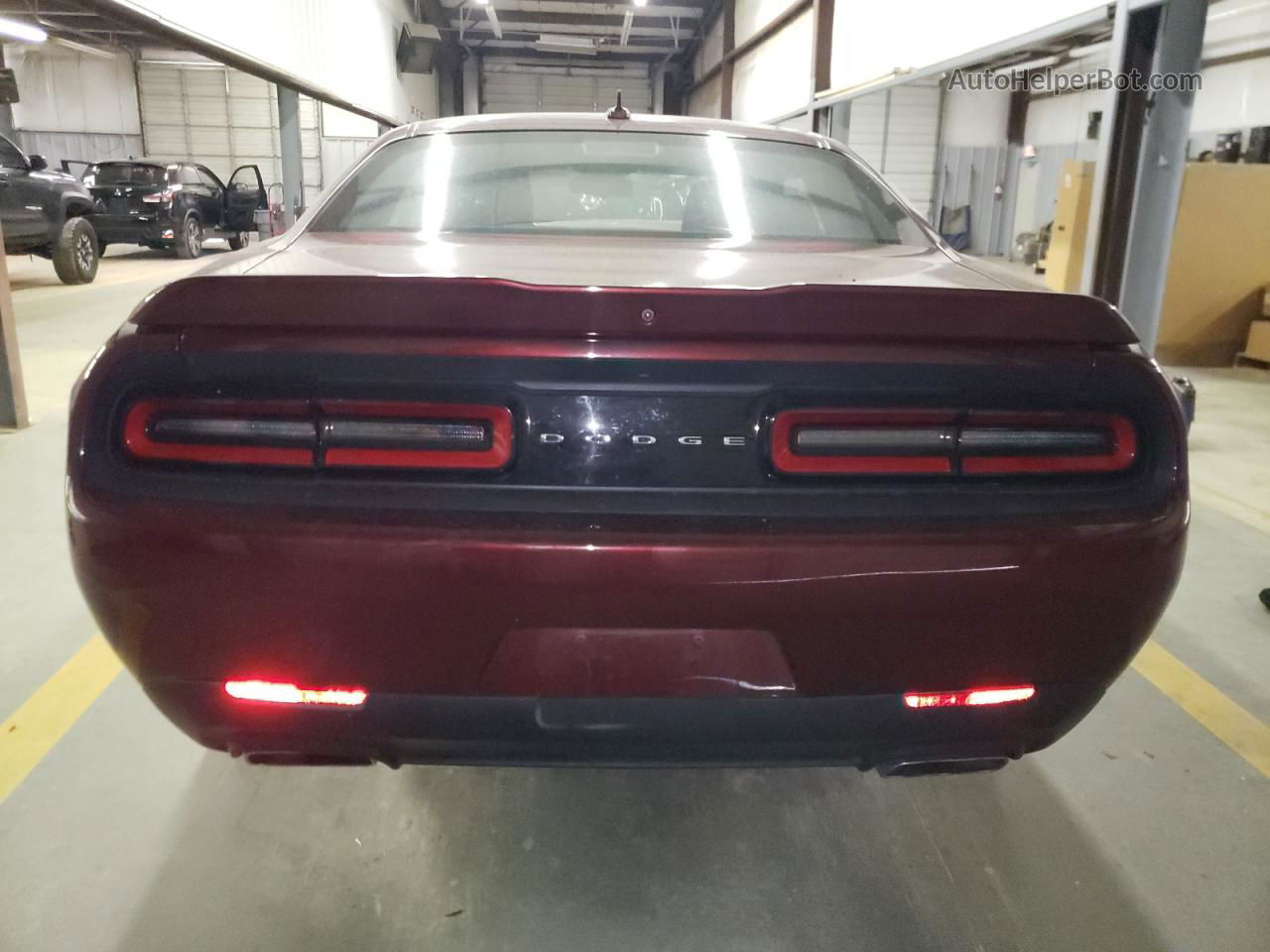 2018 Dodge Challenger R/t Maroon vin: 2C3CDZBT2JH199454