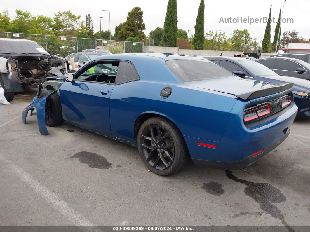 2022 Dodge Challenger R/t Blue vin: 2C3CDZBT2NH144427