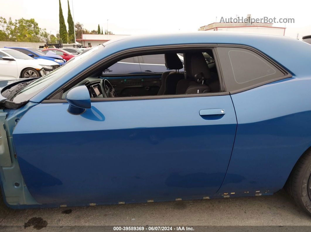 2022 Dodge Challenger R/t Blue vin: 2C3CDZBT2NH144427