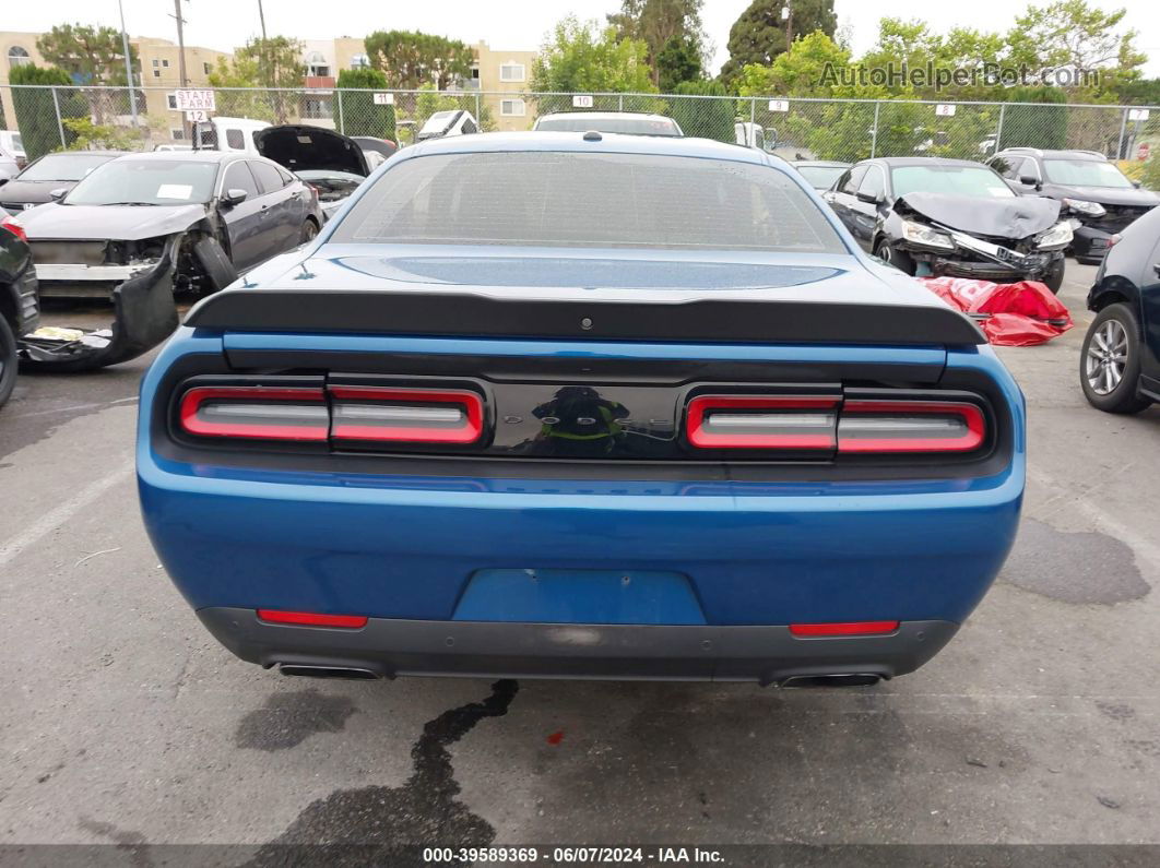 2022 Dodge Challenger R/t Blue vin: 2C3CDZBT2NH144427