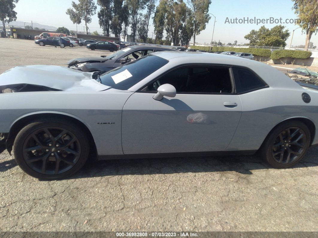 2022 Dodge Challenger R/t Gray vin: 2C3CDZBT2NH215643