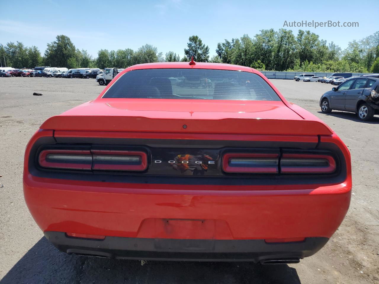 2015 Dodge Challenger Sxt Plus Red vin: 2C3CDZBT3FH764642