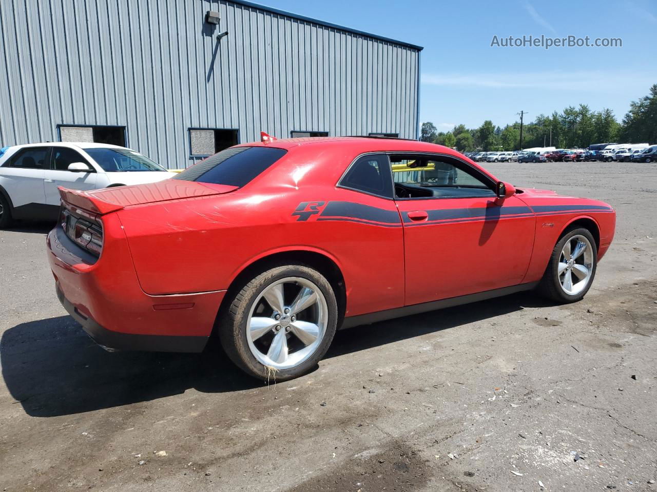 2015 Dodge Challenger Sxt Plus Red vin: 2C3CDZBT3FH764642