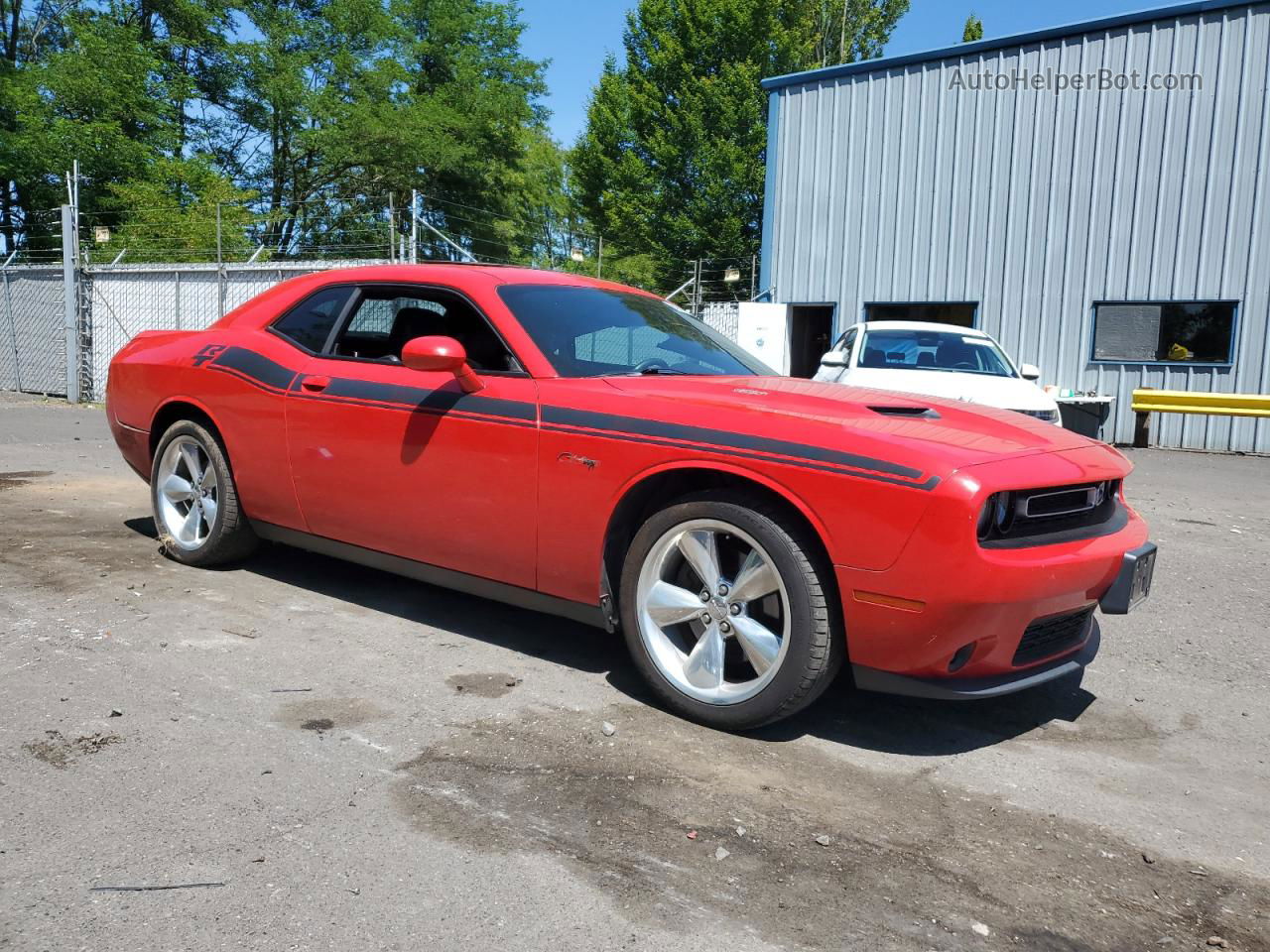 2015 Dodge Challenger Sxt Plus Red vin: 2C3CDZBT3FH764642