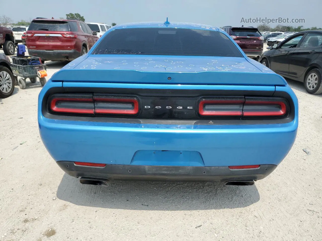 2015 Dodge Challenger Sxt Plus Blue vin: 2C3CDZBT3FH794207