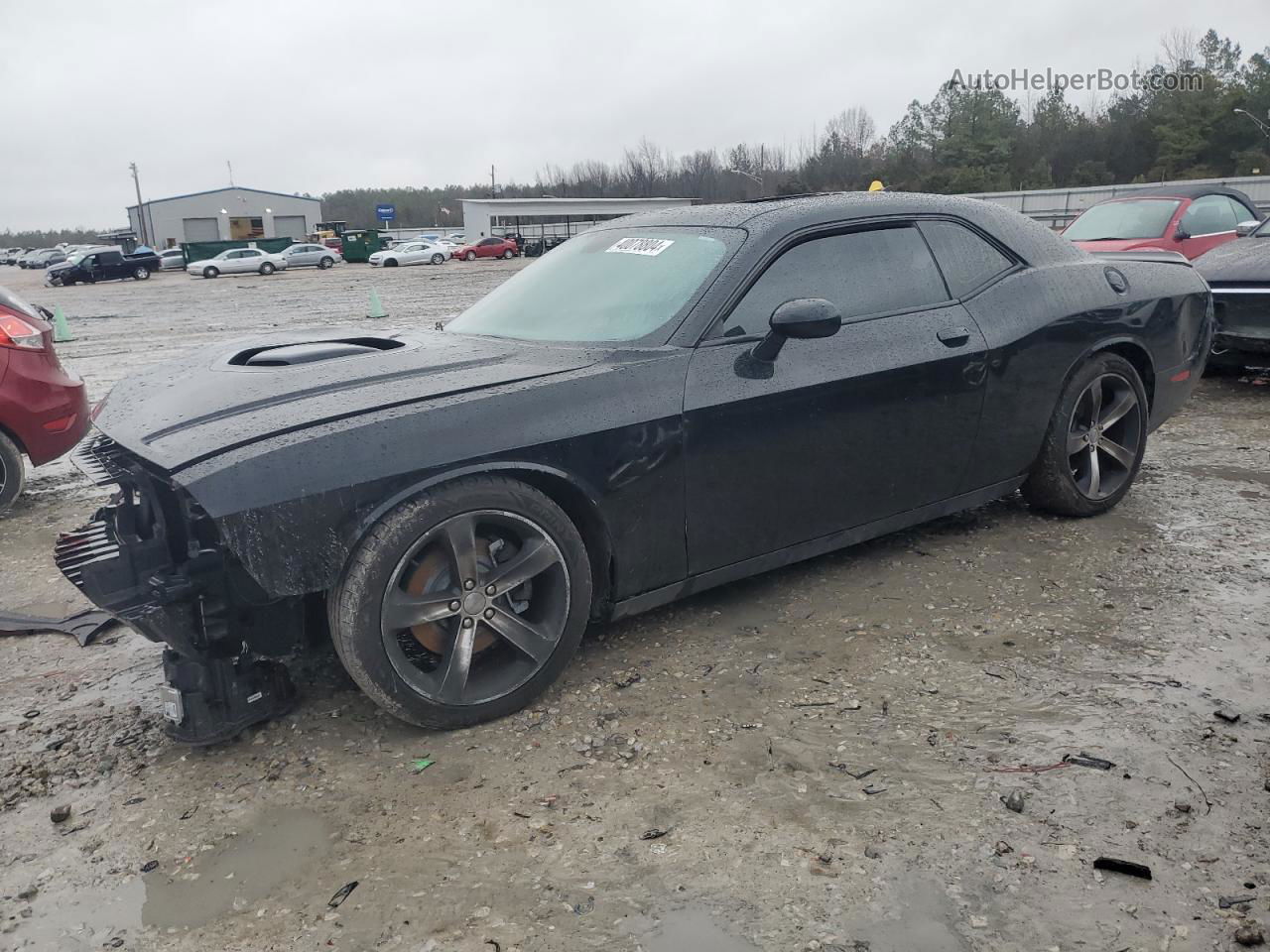 2015 Dodge Challenger Sxt Plus Черный vin: 2C3CDZBT3FH912921