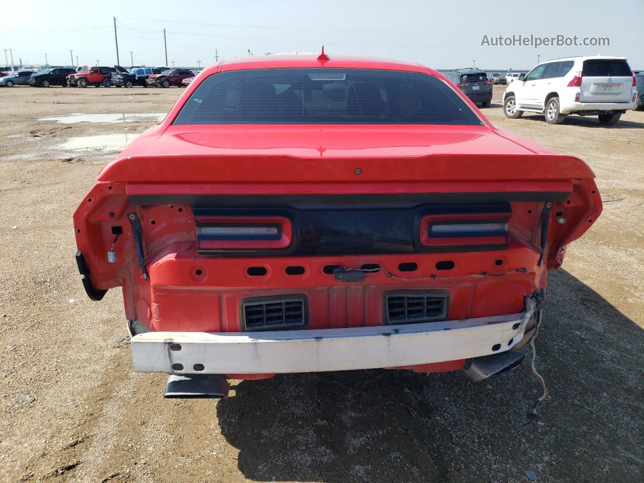 2016 Dodge Challenger R/t Red vin: 2C3CDZBT3GH101430