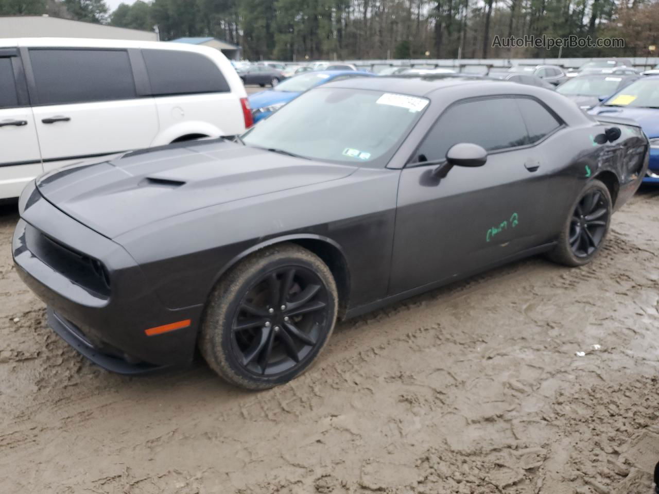 2016 Dodge Challenger R/t Gray vin: 2C3CDZBT3GH114257