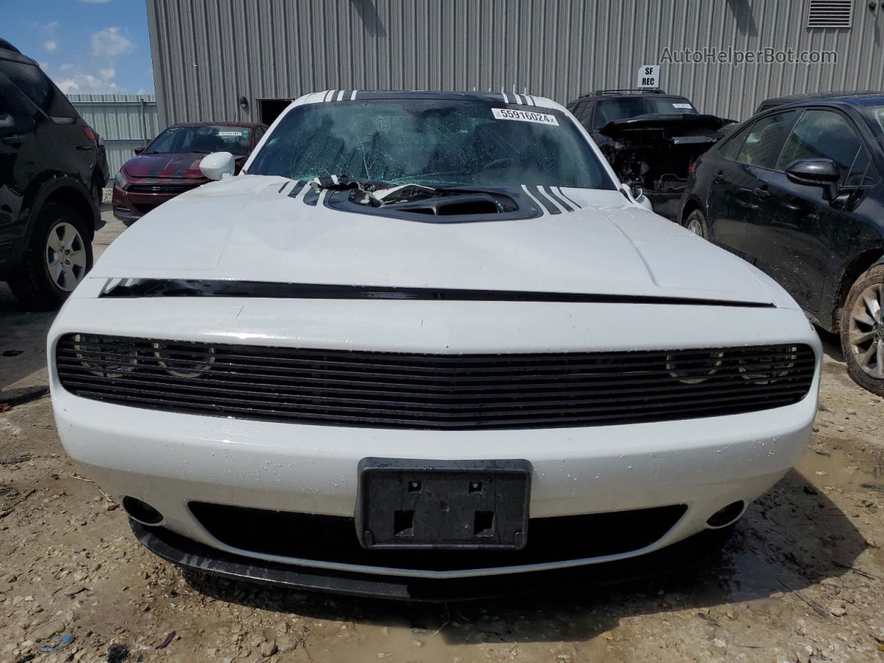 2016 Dodge Challenger R/t White vin: 2C3CDZBT3GH153611