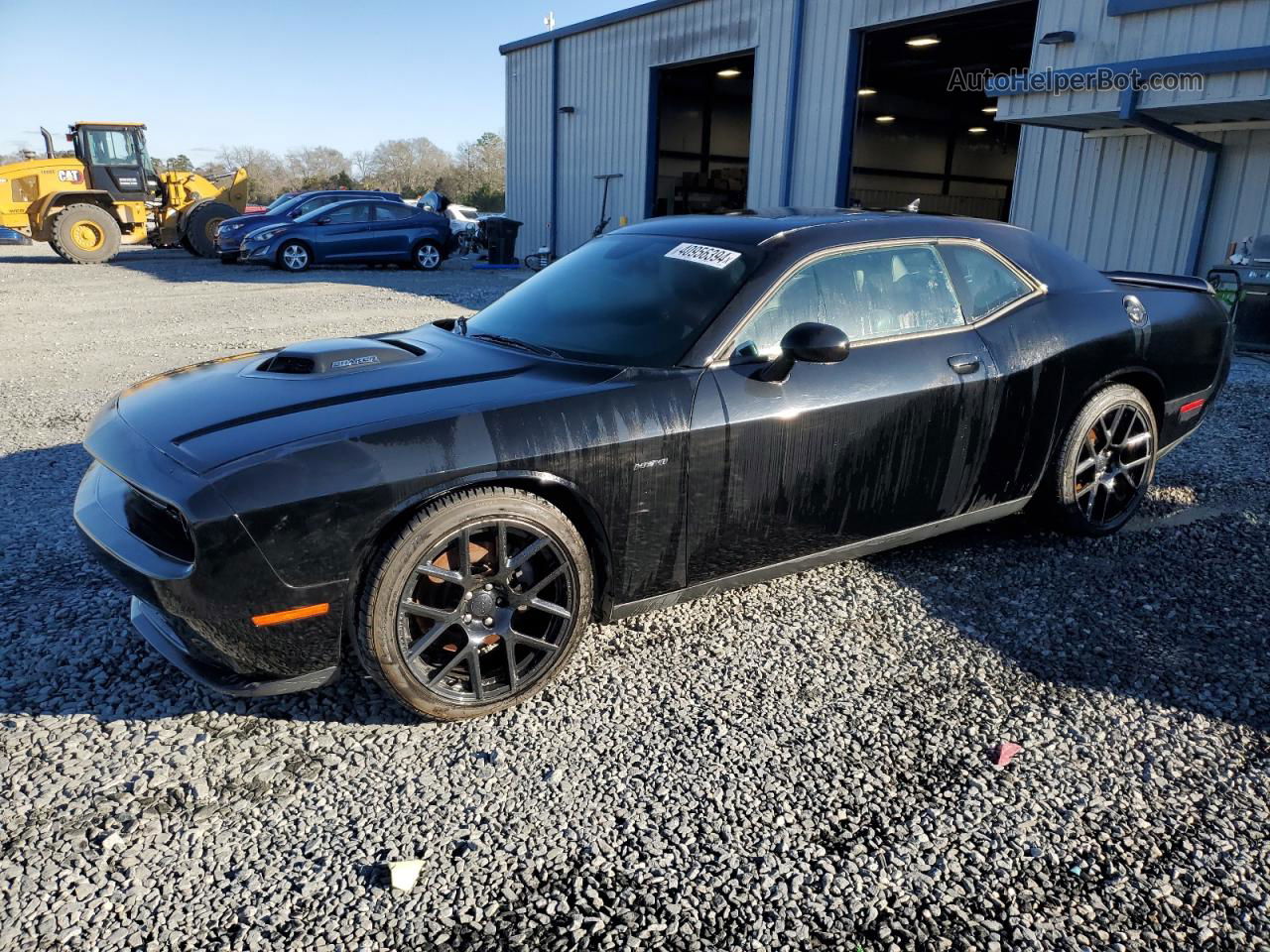 2016 Dodge Challenger R/t Black vin: 2C3CDZBT3GH164687