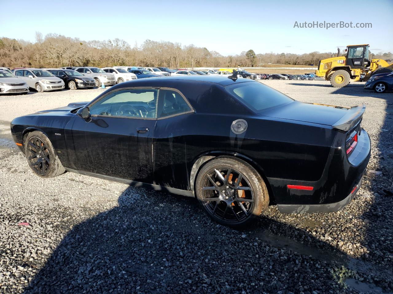 2016 Dodge Challenger R/t Black vin: 2C3CDZBT3GH164687