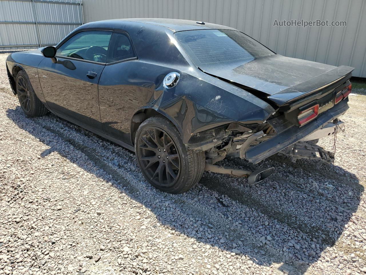 2016 Dodge Challenger R/t Black vin: 2C3CDZBT3GH168190