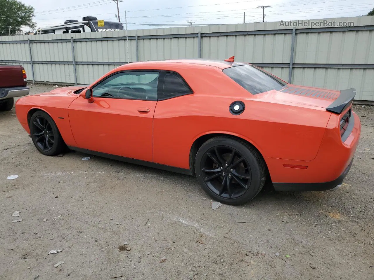 2016 Dodge Challenger R/t Orange vin: 2C3CDZBT3GH322073