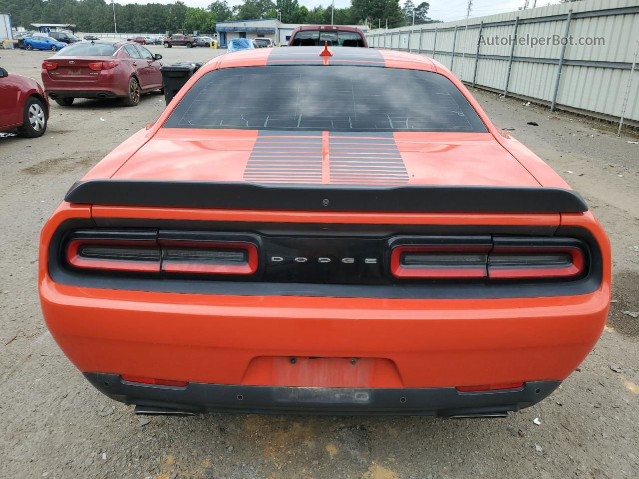 2016 Dodge Challenger R/t Orange vin: 2C3CDZBT3GH322073