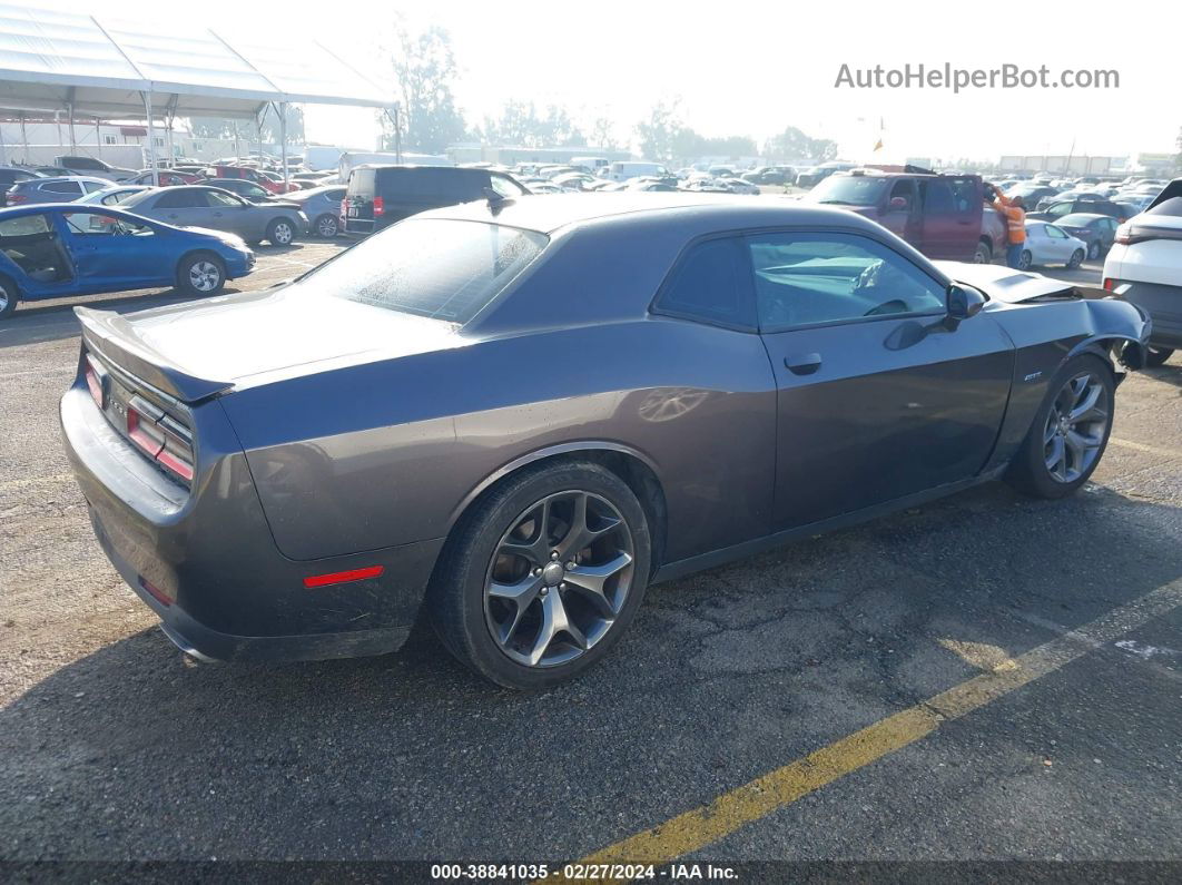 2016 Dodge Challenger R/t Plus Gray vin: 2C3CDZBT3GH354022