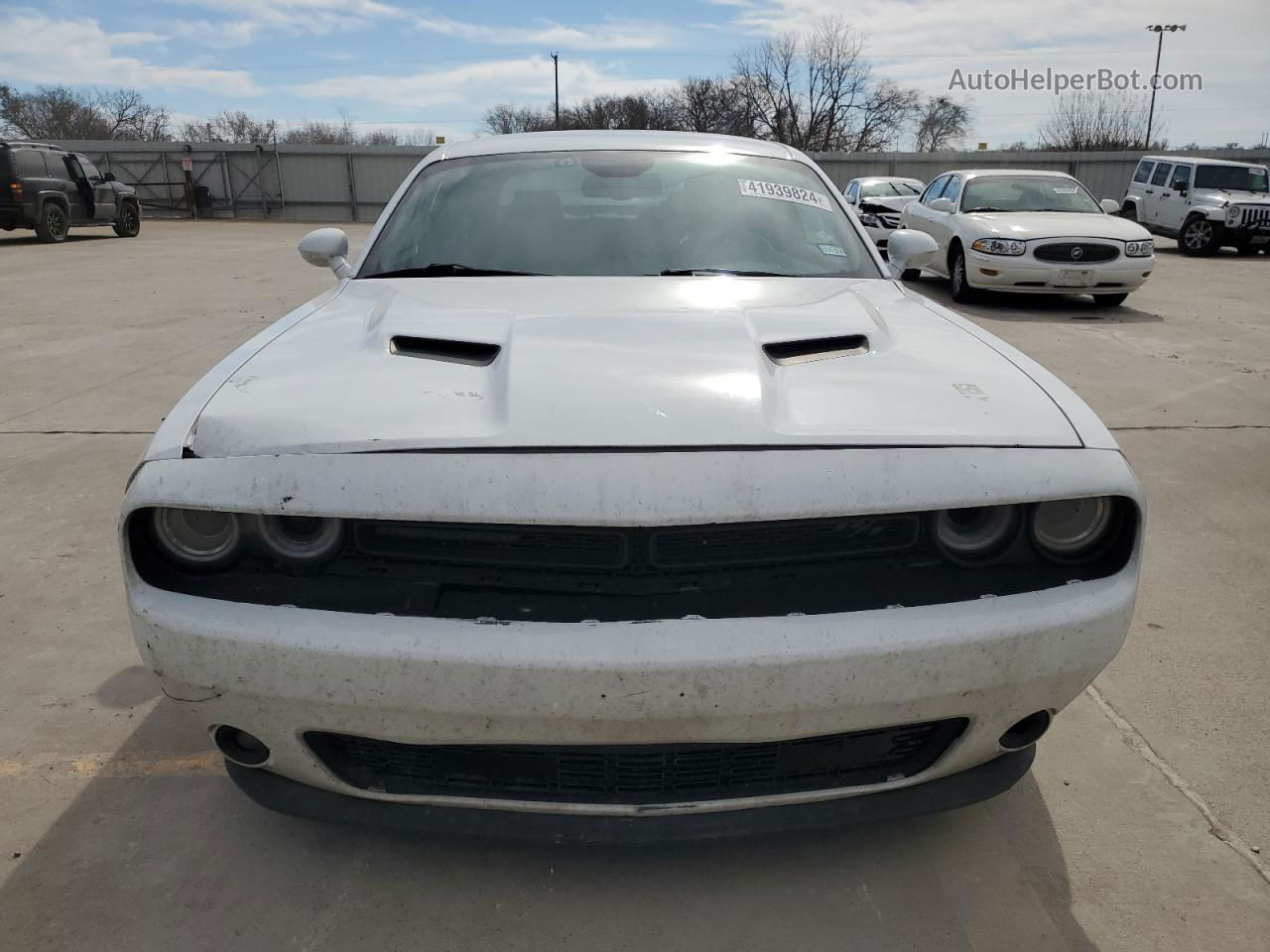 2016 Dodge Challenger R/t White vin: 2C3CDZBT3GH358586