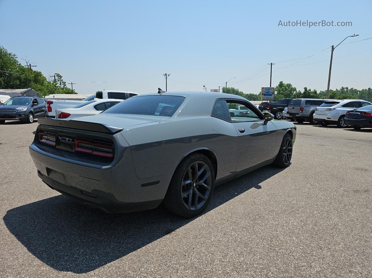 2017 Dodge Challenger R/t Gray vin: 2C3CDZBT3HH517835