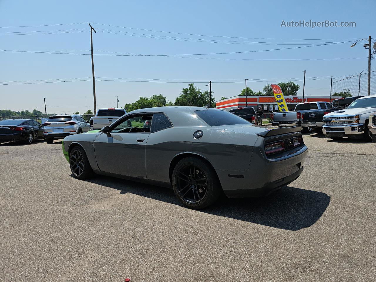 2017 Dodge Challenger R/t Gray vin: 2C3CDZBT3HH517835