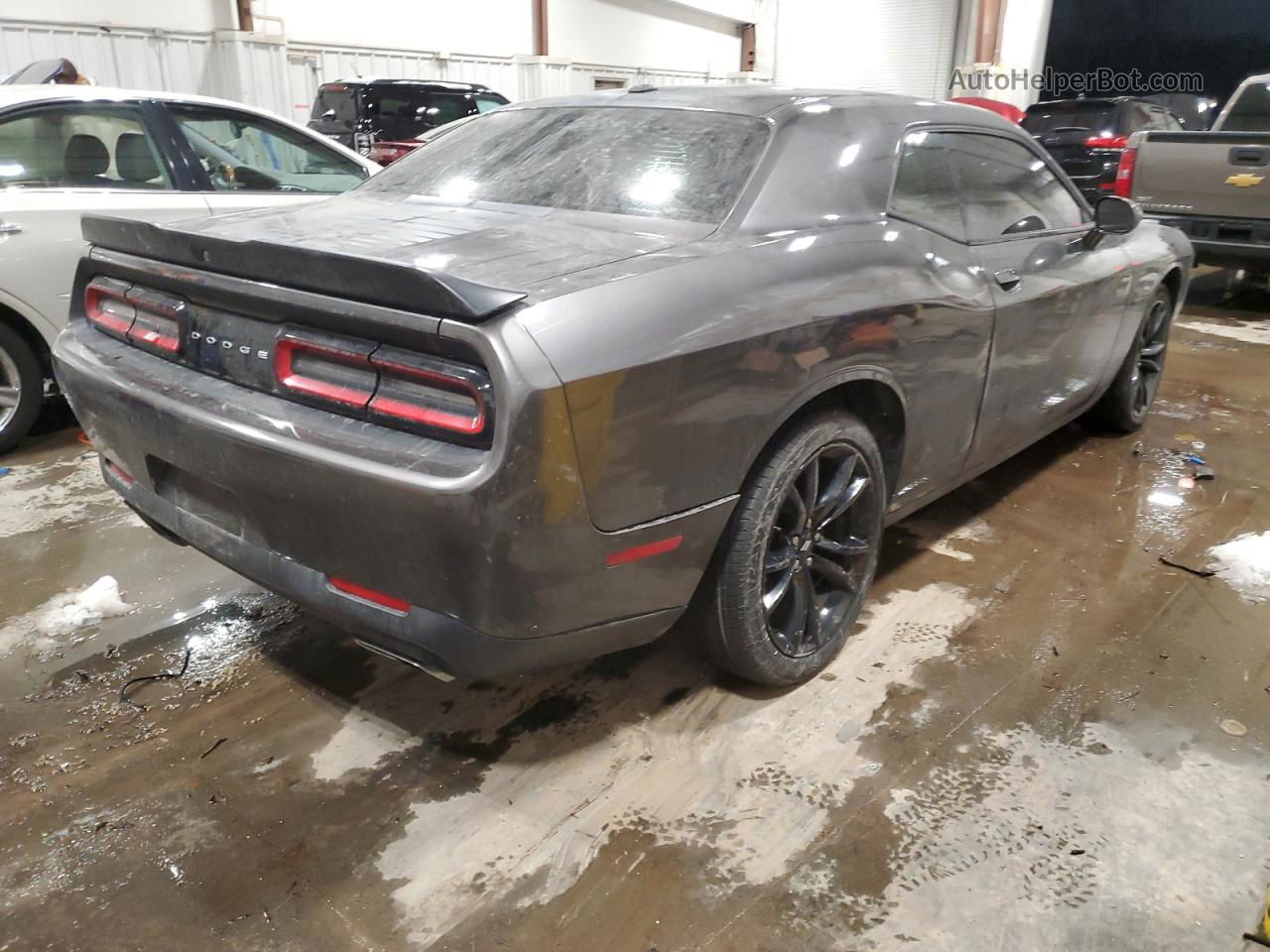 2018 Dodge Challenger R/t Gray vin: 2C3CDZBT3JH255286