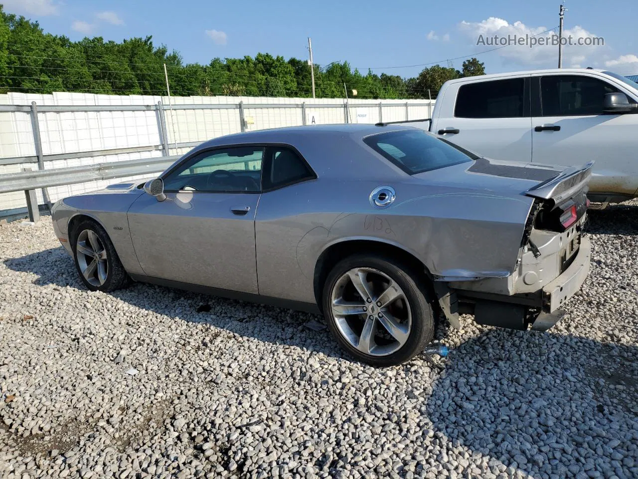 2018 Dodge Challenger R/t Silver vin: 2C3CDZBT3JH279460