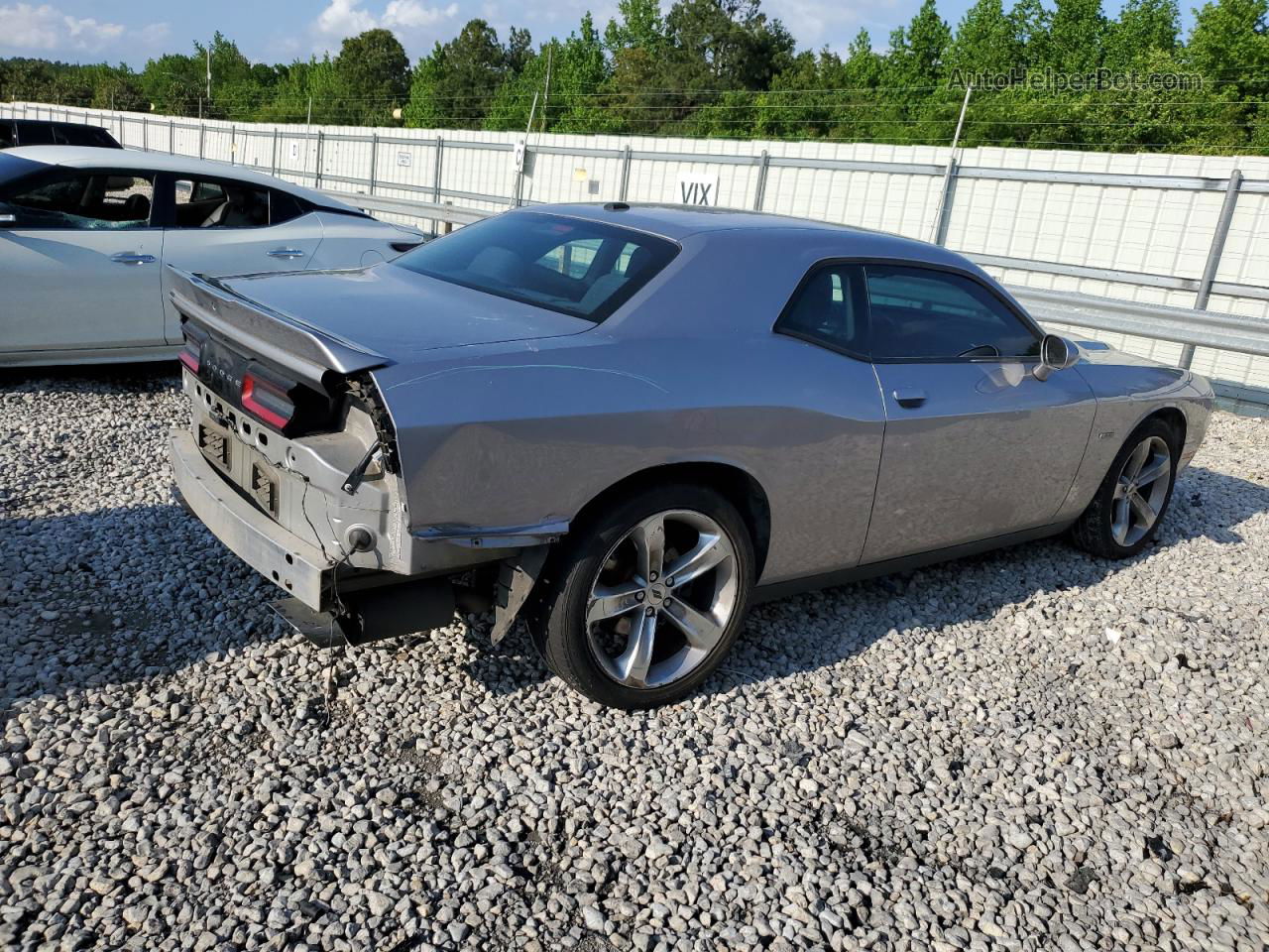 2018 Dodge Challenger R/t Silver vin: 2C3CDZBT3JH279460