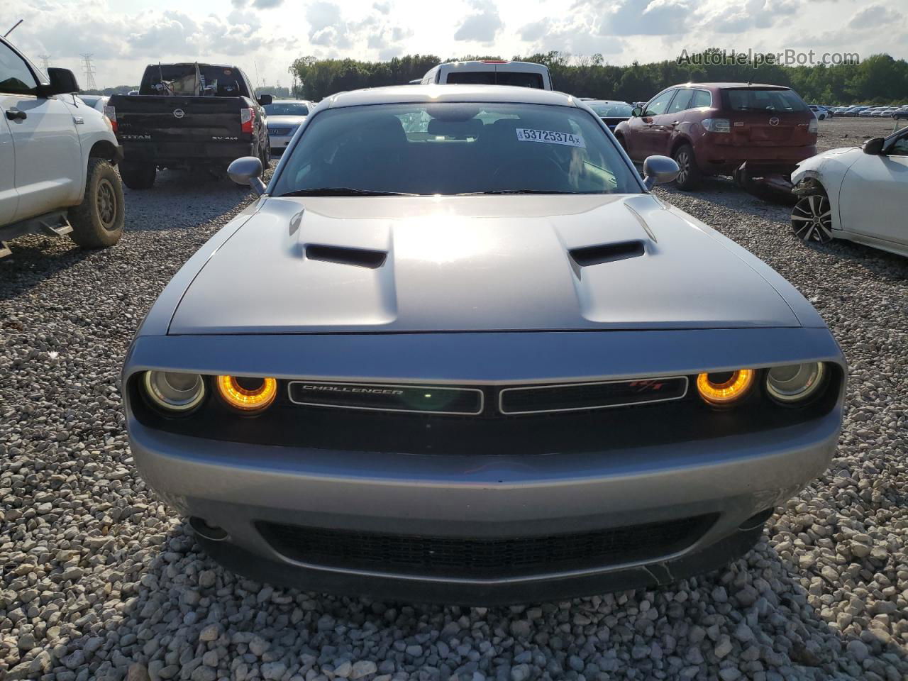 2018 Dodge Challenger R/t Silver vin: 2C3CDZBT3JH279460