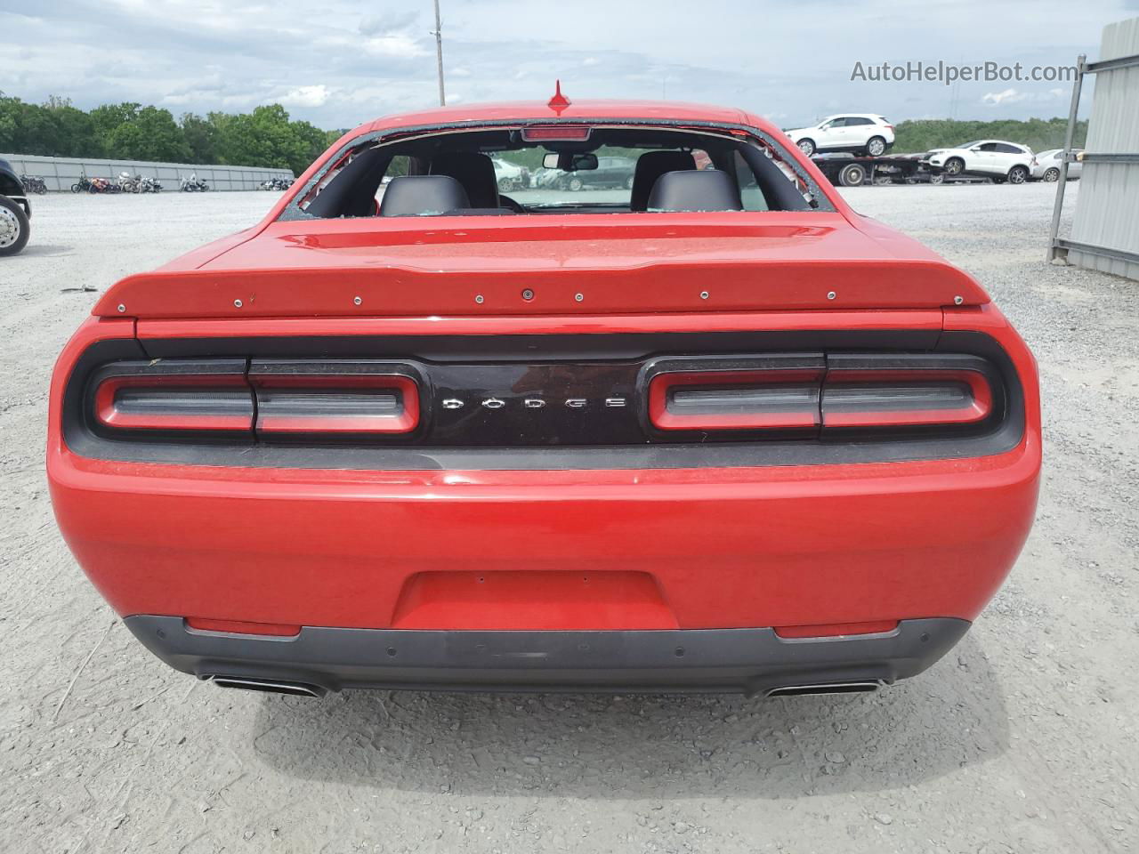 2015 Dodge Challenger Sxt Plus Красный vin: 2C3CDZBT4FH744383