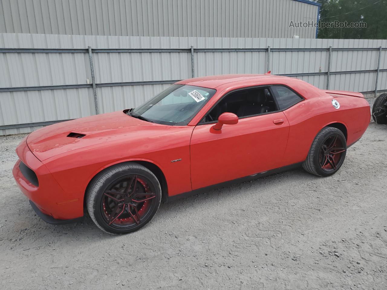 2015 Dodge Challenger Sxt Plus Красный vin: 2C3CDZBT4FH744383