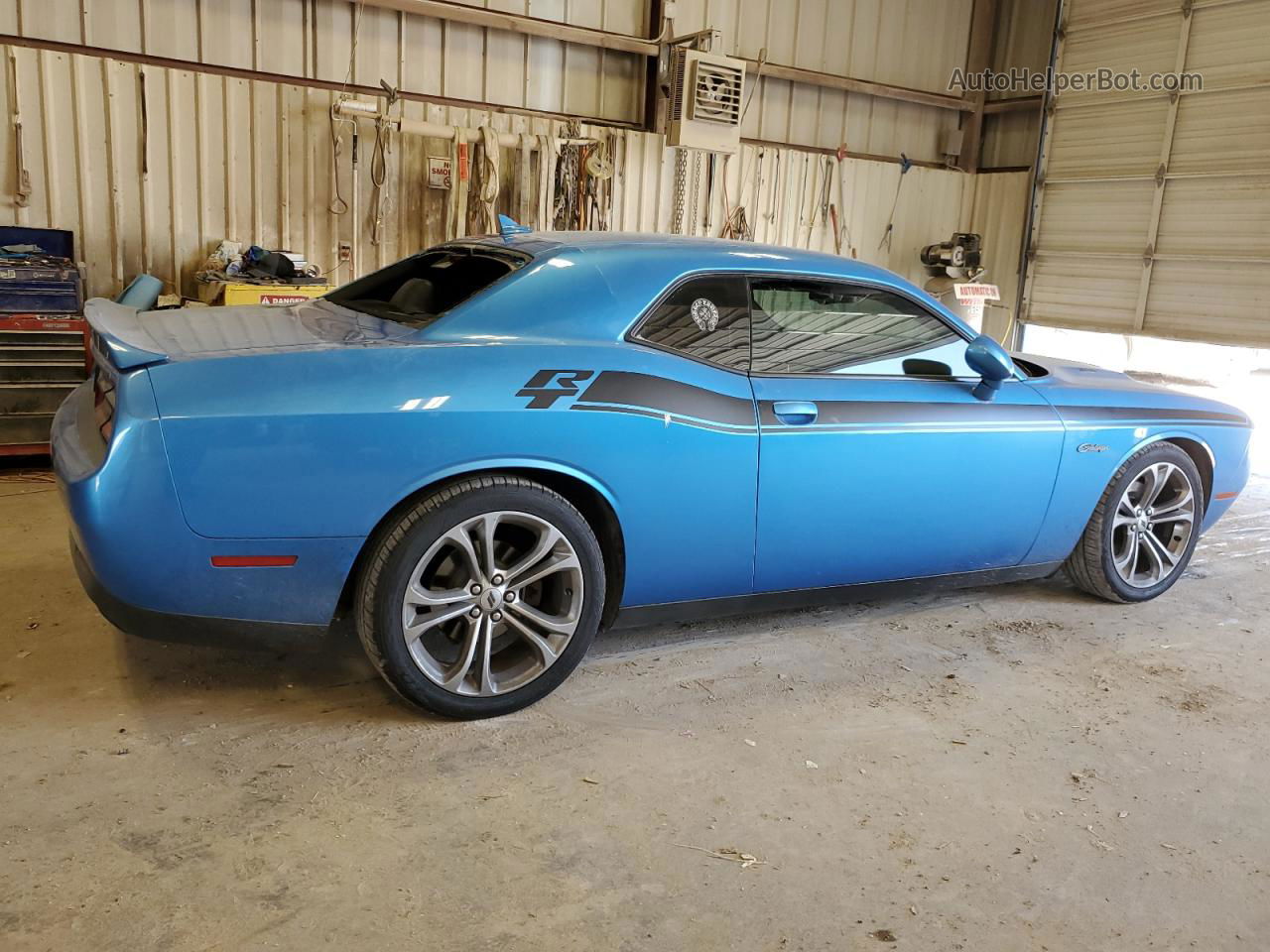 2016 Dodge Challenger R/t Blue vin: 2C3CDZBT4GH195625