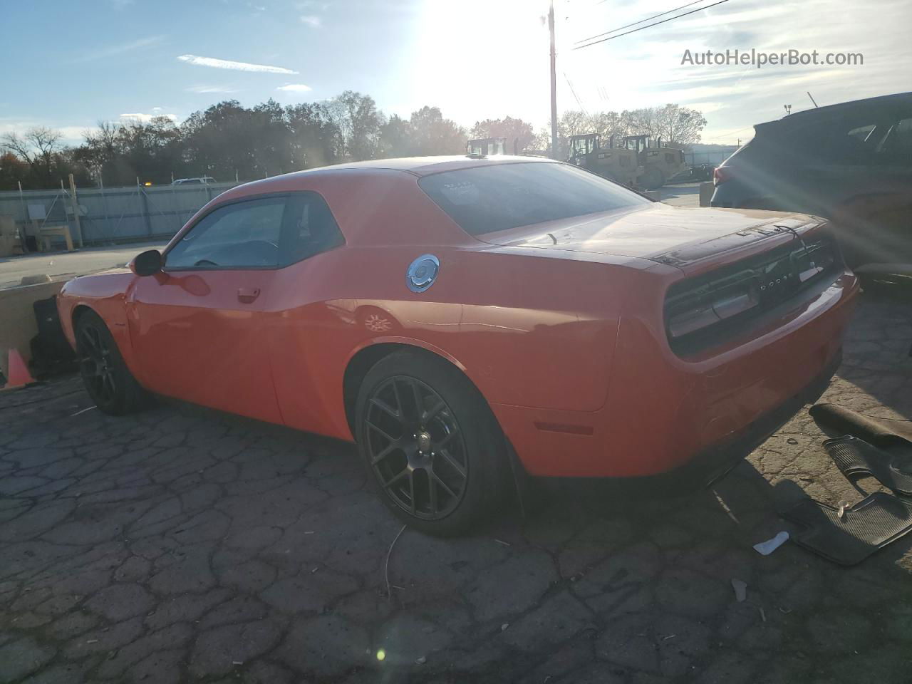 2016 Dodge Challenger R/t Оранжевый vin: 2C3CDZBT4GH322910