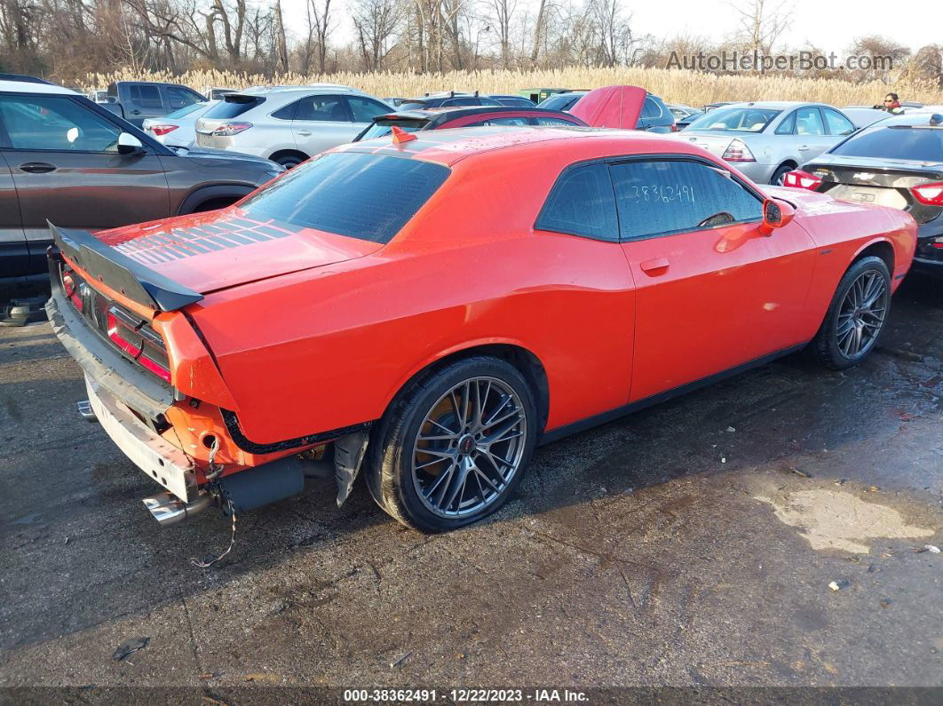 2017 Dodge Challenger R/t Plus Orange vin: 2C3CDZBT4HH509209