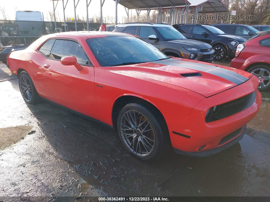 2017 Dodge Challenger R/t Plus Orange vin: 2C3CDZBT4HH509209